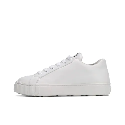 MIU MIU Skateboard Shoes Women's Low-Top White