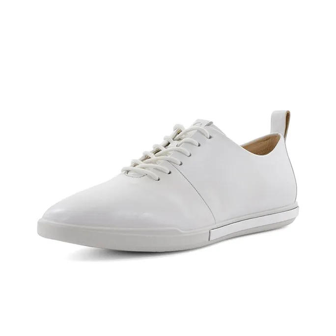 Ecco Stylish Skateboarding Shoes Women's White-1