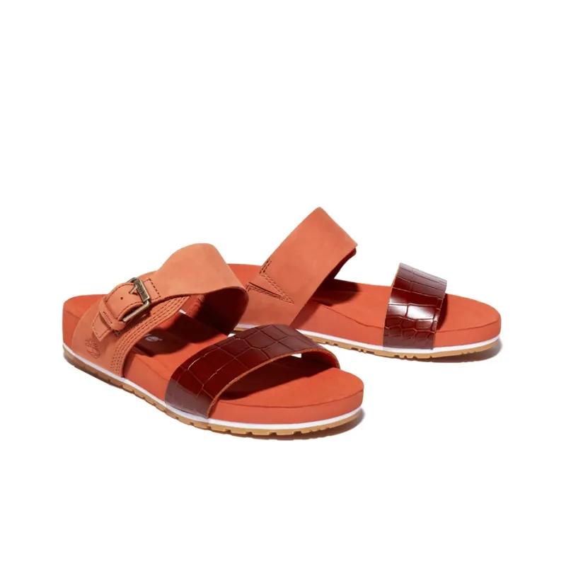 Timberland Malibu Waves Slide Slippers Women's Russet-3