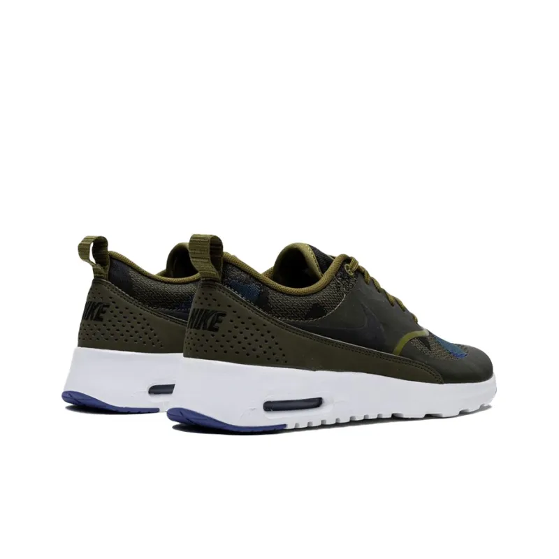 Nike Air Max Thea Cushioned Anti-Slip And Wear-Resistant Lightweight Low-Top Casual Shoes Men's Olive Green-3