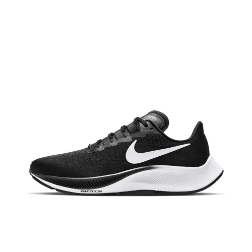 Nike Air Zoom Pegasus 37 Black White Extra Wide