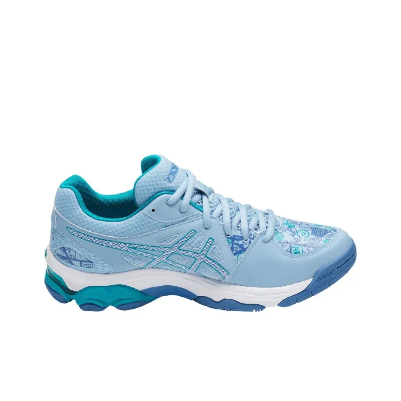 Asics Gel-Netburner Academy 7 Durable Breathable Low-Top Running Shoes Women's Blue-1