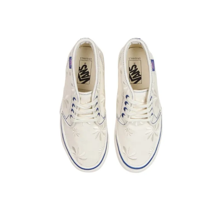 Vans Og Chukka Boot Lx Print White-2