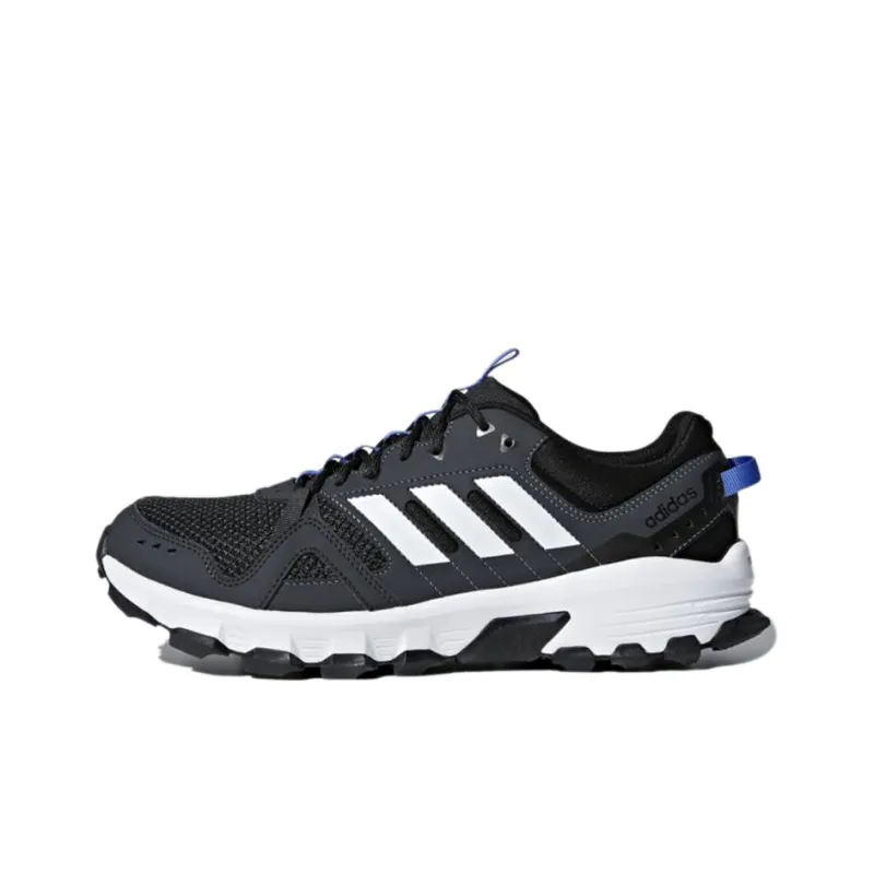 Adidas Rockadia Trail Low-Top Running Shoes Men's Gray White-0