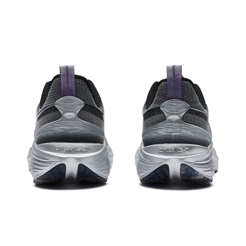 Erke Odd Bullet 1.0 Quicksilver Meteorite Wear Resistant Slip Resistant Low Top Running Shoes Men's Deep Cool Gray-3
