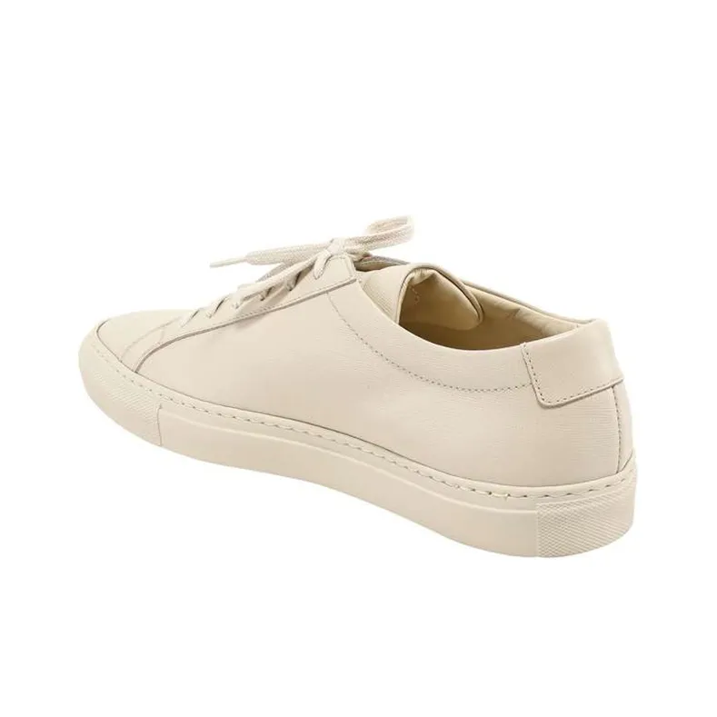 COMMON PROJECTS Low-Top Stylish Skateboarding Shoes Men's White-3