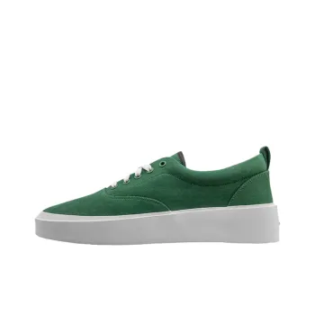 Fear Of God 101 Lace Up Stylish Skateboarding Shoes Men's White Green