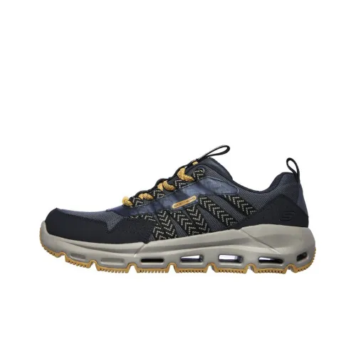 Skechers Relaxed Fit Hiking / Trekking Shoes Men Low-Top Blue