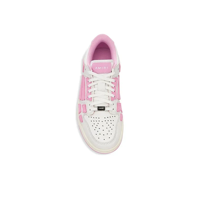 AMIRI Women's Skel Top Low 'White Pink'-3