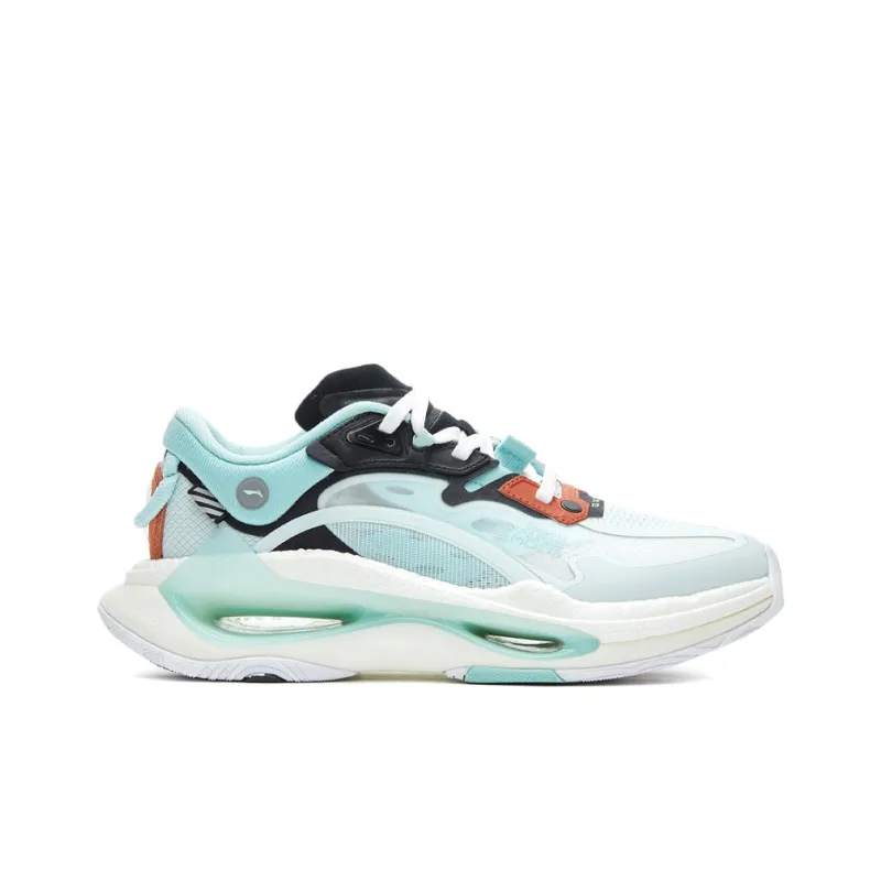 LiNing Exceed Infinity Running Shoes Men Low Top Ice Blue-1