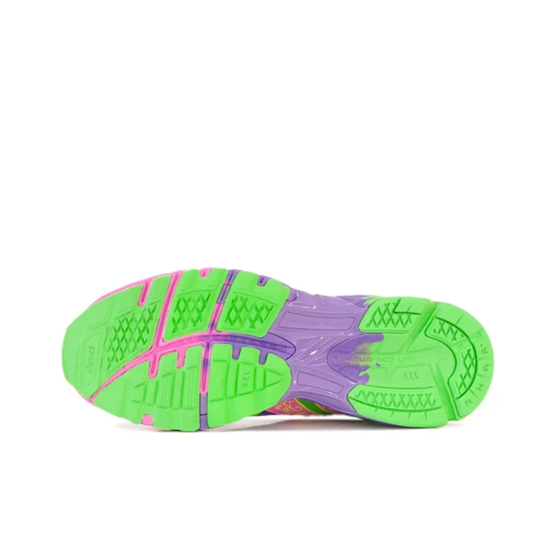Asics Gel-Noosa Tri 9 Anti-Slip Wear-Resistant Low-Top Running Shoes Women's Purple/Pink/Green-3