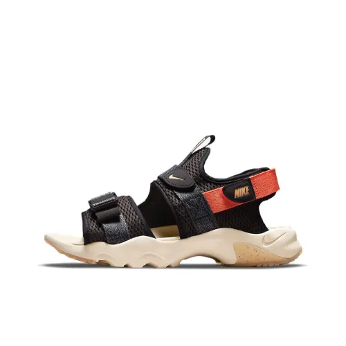 Nike Canyon Beach Sandals Men Black/Orange