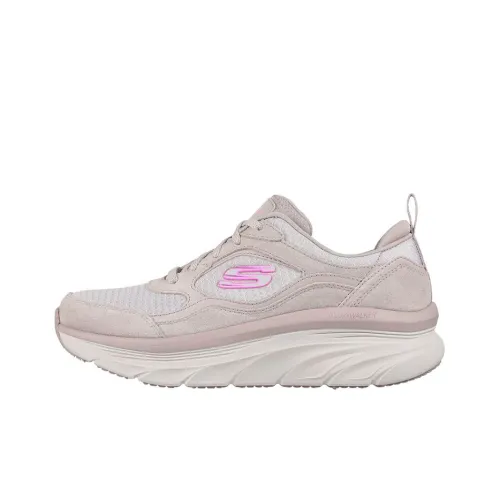 Skechers D'lux Walker Casual Shoes Women's Low-Top Pink