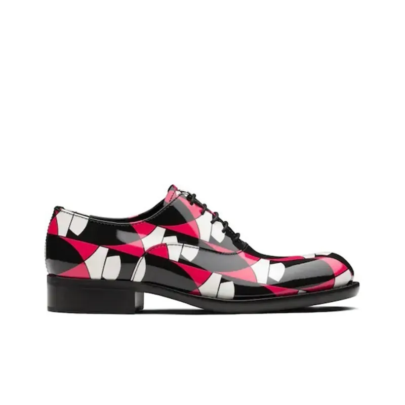 PRADA Dress Shoes Women's Red Black-1