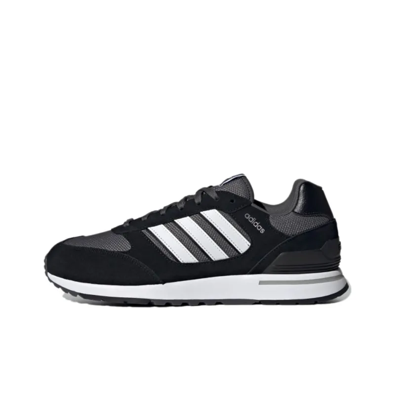 Adidas Run 80s Core Black Cloud White Grey-0