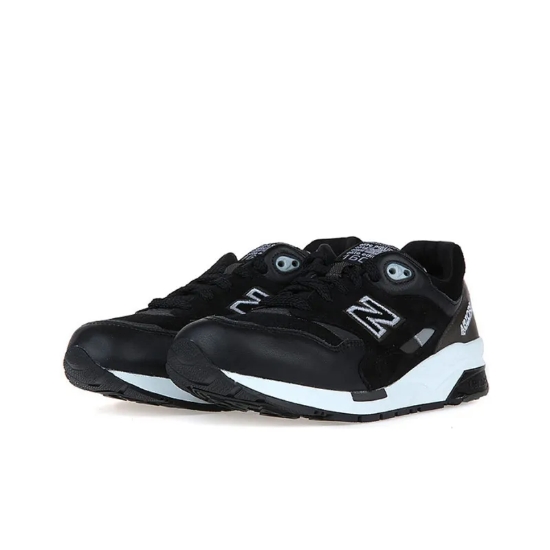 New Balance NB 1600 Cushioning Breathable Low-Top Casual Running Shoes Unisex Gray Black-2
