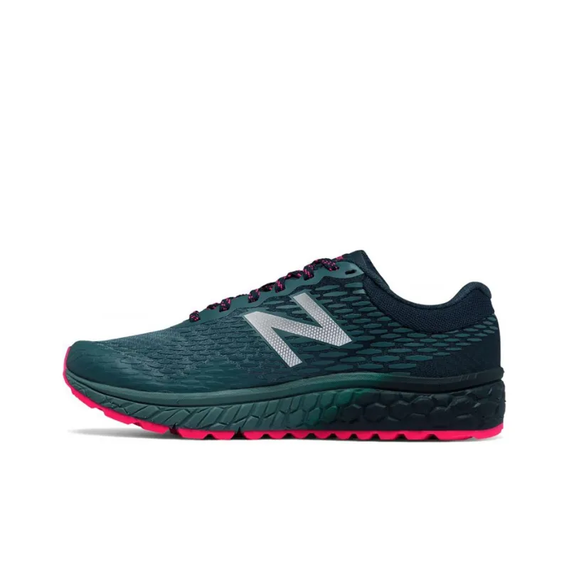 New Balance Fresh Foam Hierro V2 Grey/Green Women's-0