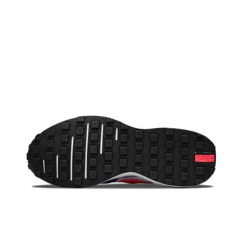Nike Kids Waffle One "White Bright Crimson" Sneakers-5