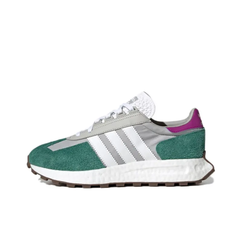 Adidas Retropy E5 Grey Collegiate Green Purple-0