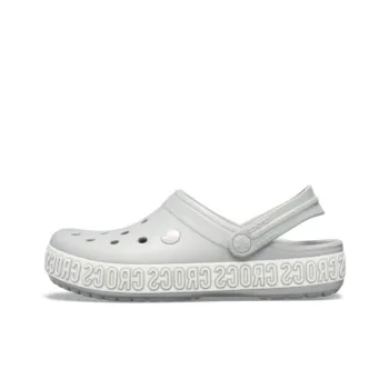 Crocs Crocband Logo Mania Beach Gray Sandals