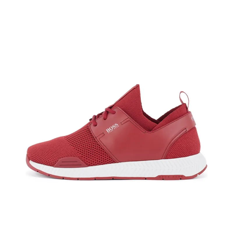 HUGO BOSS Casual Shoes Women's Low-Top Red-0