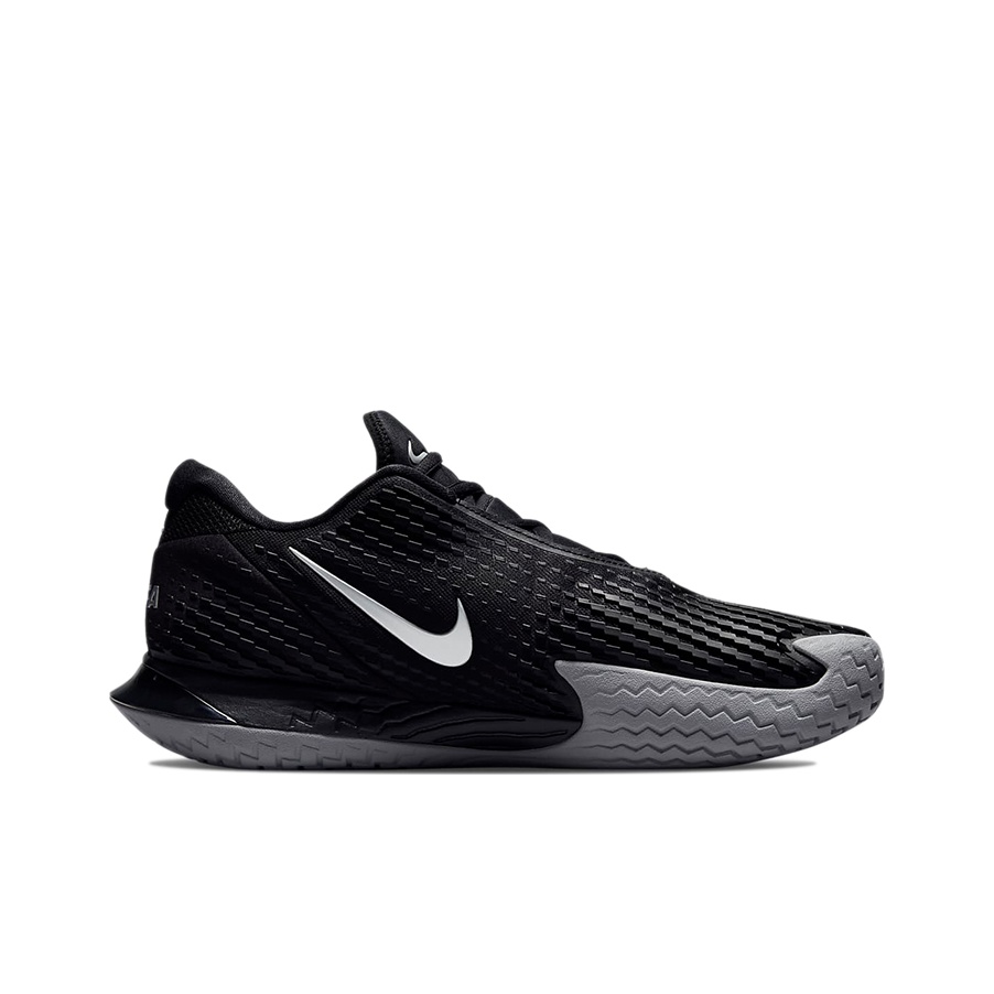 Nike Zoom Vapor Cage 4 Rafa 'Black Metallic Silver' US M 7.5