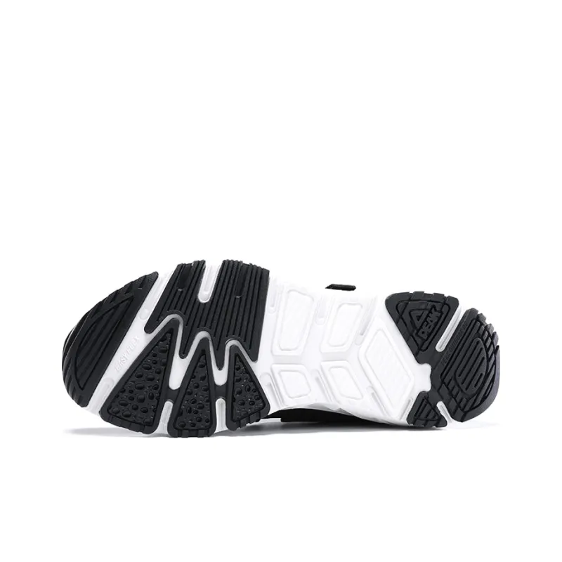 PEAK Wear Resistant Low Top Running Shoes Men's Black Comfortable Outdoor Sports-3