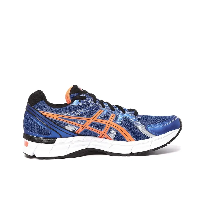 Asics Gel-Excite 3 Anti-Slip And Wear-Resistant Breathable Low-Top Running Shoes Men's Blue Orange-1