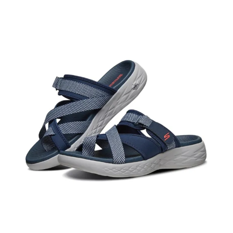 Skechers ON THE GO Slide Slippers Men's Blue Gray-2