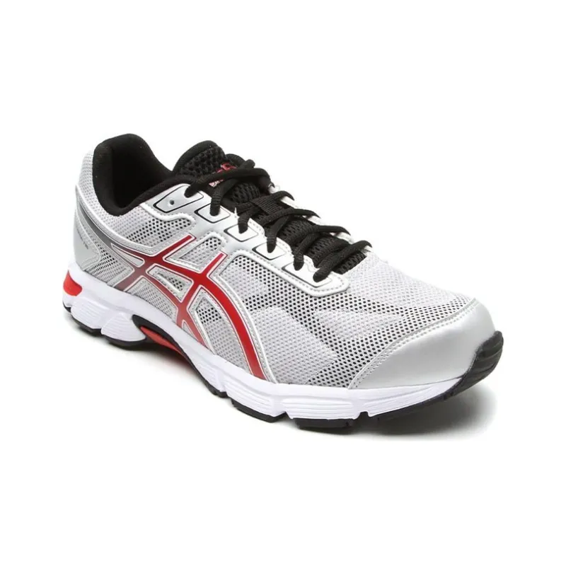 Asics Gel-Impression 9 A Durable Cushioning Low-Top Running Shoes Men's White Red-1