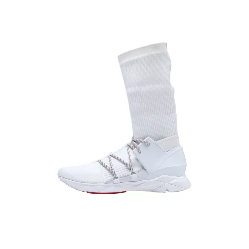 Reebok Runner Caged Running Shoes Men High-Top White