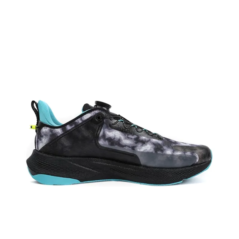 XTEP Power Nest 2.0 Anti Slip Wear Resistant Breathable Lightweight Low Top Running Shoes Men's Smoke Gray-1