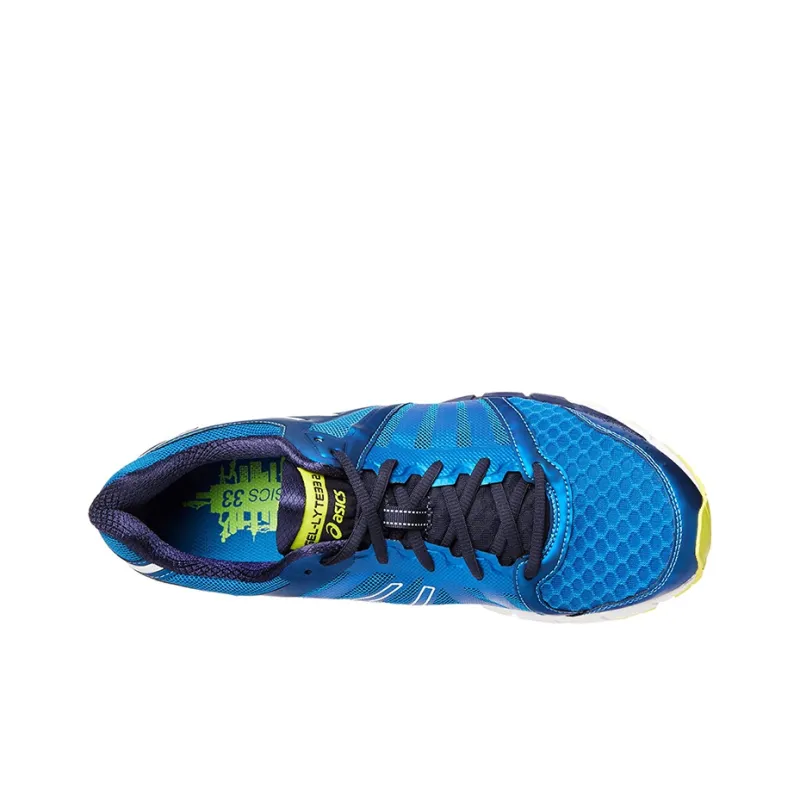 Asics Gel-Lyte 33 2 Wear-Resistant Low-Top Running Shoes Men's Sapphire Blue-3