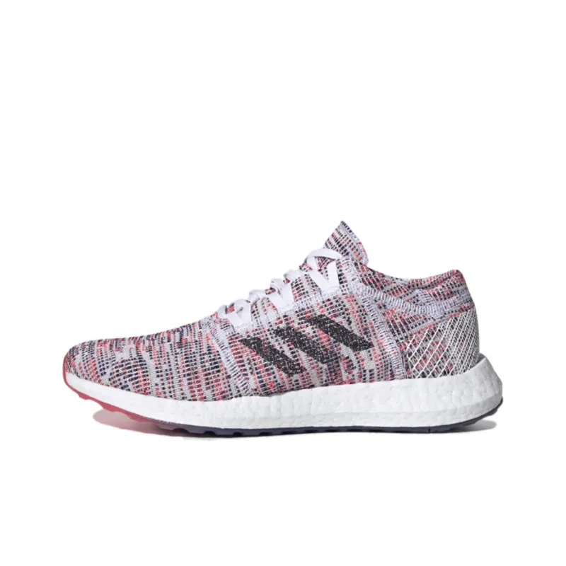 Adidas Pureboost Go Cloud White Shock Red Women's-0