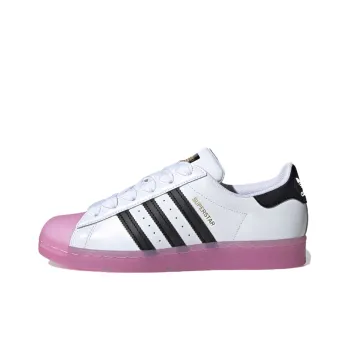 Adidas Originals Superstar White Black Shock Purple Women's
