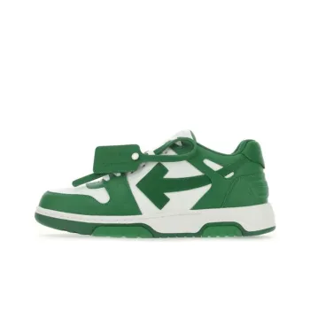 OFF WHITE Out Of Office Low topSports Shoes Green
