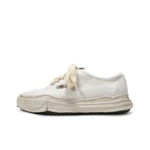 MIHARA YASUHIRO Baker Skateboard Shoes Unisex Low-Top White