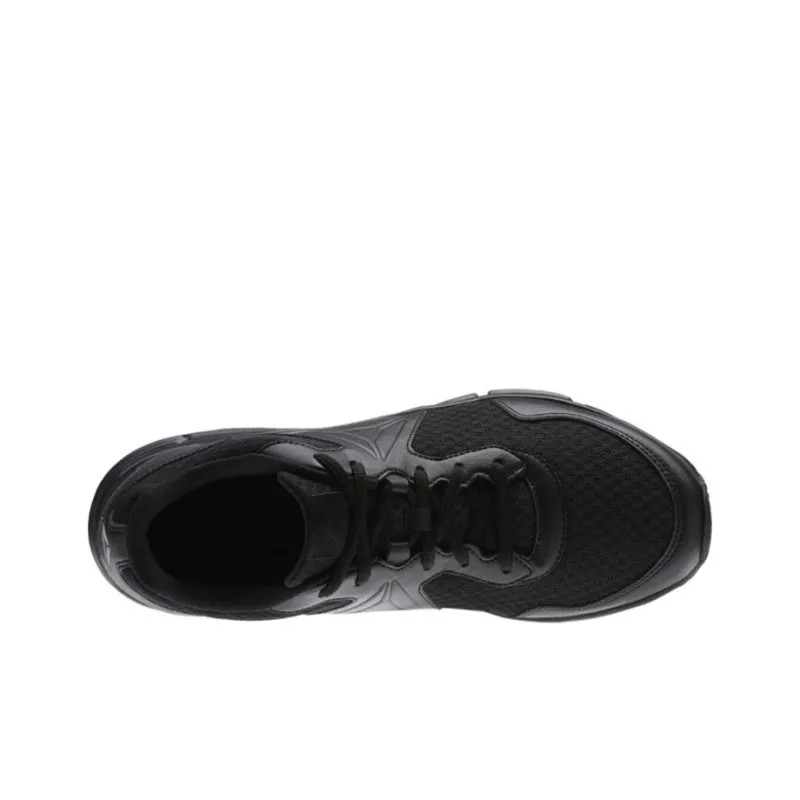 Reebok Express Runner Wear-Resistant Slip-Resistant Breathable Lightweight Low-Top Running Shoes Men's Black-3