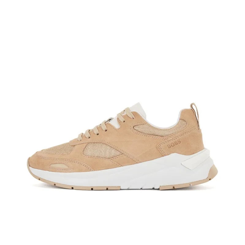 HUGO BOSS Casual Shoes Women's Low-Top Light Beige-0