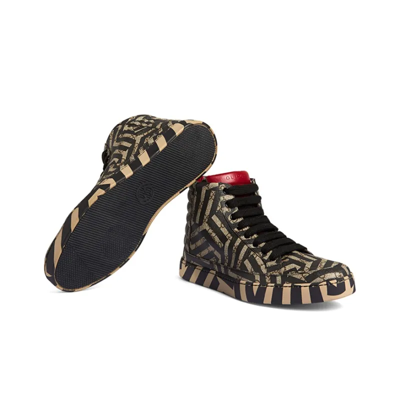 GUCCI GG Caleido Canvas High Top-4