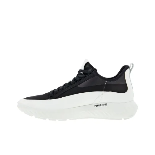 Ecco ATH 1FW Low Top Sports Casual Shoes Men's Black