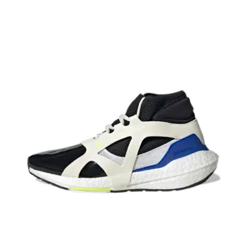 Adidas Ultra Boost 21 Stella McCartney White Core Black Bold Blue Women's
