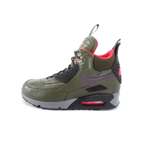 Nike Air Max 90 Casual Shoes Men High-Top Jasper