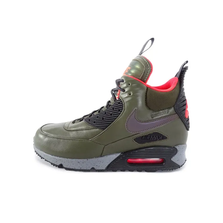 Nike Air Max 90 Sneakerboot Cushioning, Slip Resistant, Abrasion Resistant Coverage High Top Casual Shoes Men's Jasper-0