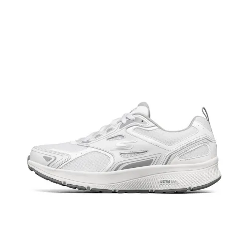 Skechers Go Run Consistent Running Shoes Men Low-Top White/Gray