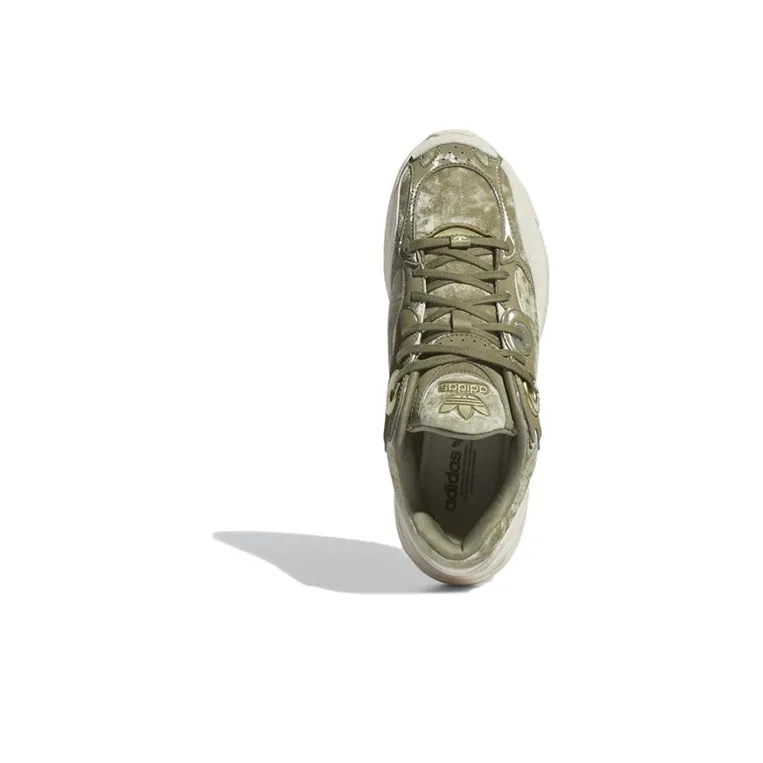Adidas Astir Orbit Green Gold Metallic Women's-4