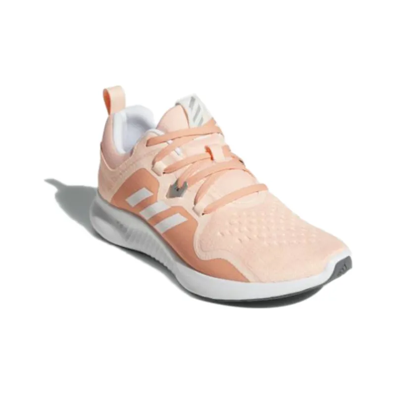 Adidas Edgebounce Series Running Shoes Women's Low-Top Soft Pink-2