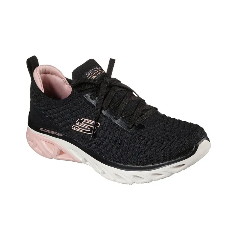 Skechers Glide Step Sport Level Up 'Black Pink' Women's-2