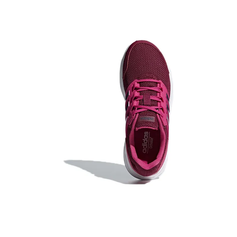 Adidas Galaxy 4 Running Shoes Women's Low-Top Rose Red-4