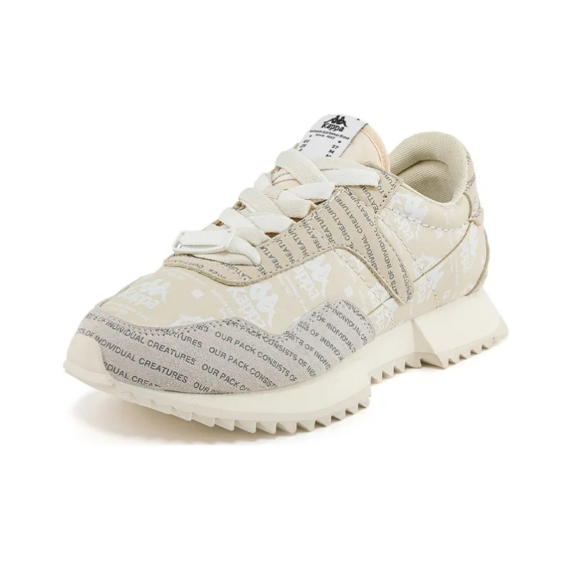 Kappa Lightweight Low Top Casual Shoes Unisex White-1